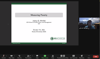 [BK21 Special Lecture Series: Glocal Conflict Now (3)] Poverty Trends and Measurement 이미지